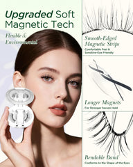 BEYELIAN No-Glue design makes application gentle and protects natural lashes.