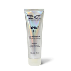 Beyond the Zone Spike It hair cement packaging shows durable hold for all hair types