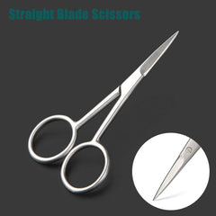BEZOX straight-tip used for nail cuticle care with clean edge