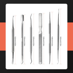 BEZOX stainless steel pedicure tools are durable.