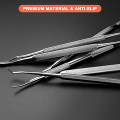 BEZOX under-nail cleaner tool cleans sidewalls gently.
