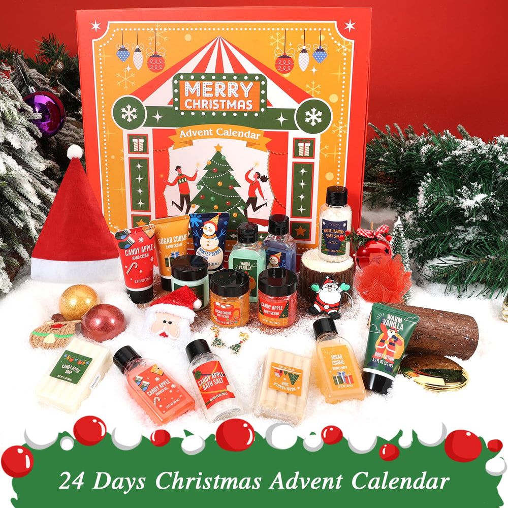 BFFLOVE Advent Calendar doors opened closeup, daily surprises revealed for December