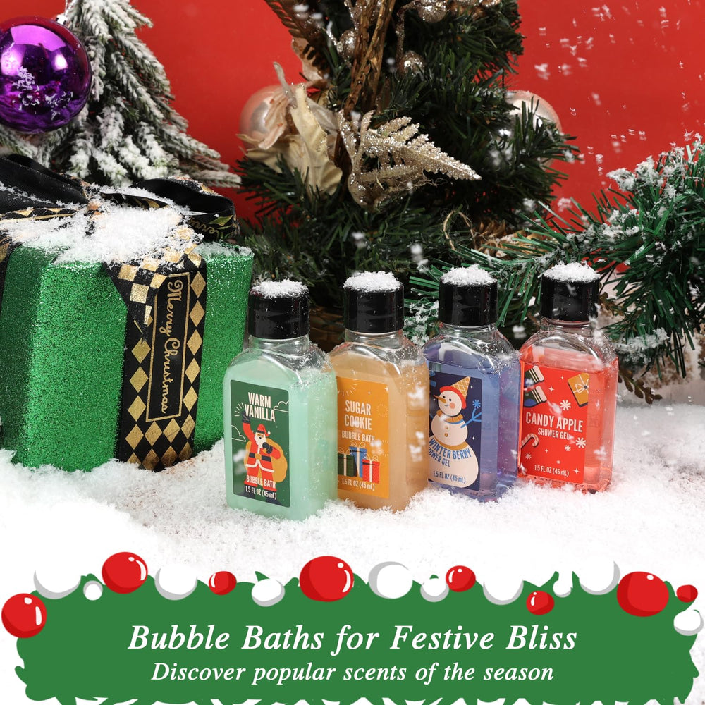 BFFLOVE bath bombs and shower gels, festive scents for an at-home spa mood