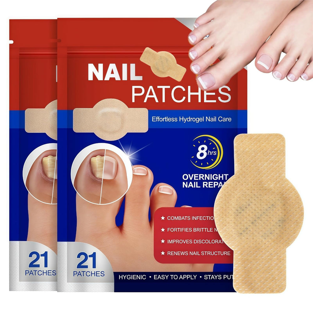 BFGCKJ fungal nail patch on toenail for overnight clarity