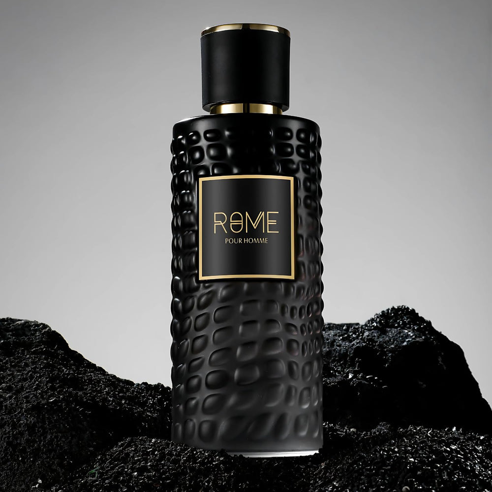 Bharara Rome Pour Homme base: cedarwood and vetiver provide lasting finish.