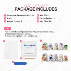 BHOOKA thick acrylic nails offer durable wear without bulk.