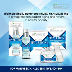 Bielenda Neuro Hialuron serum on skin during application