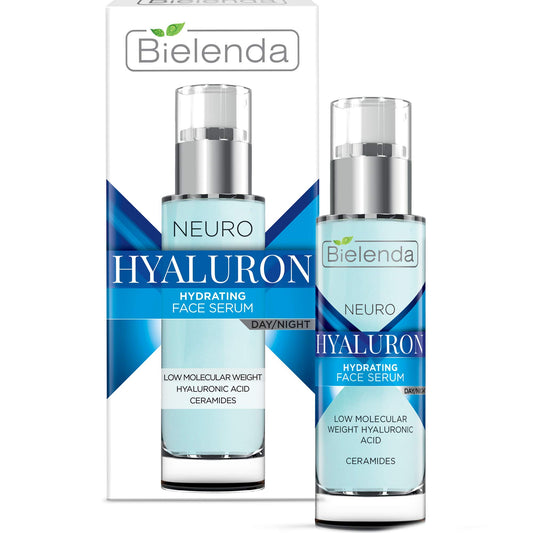 Bielenda Neuro Hialuron serum bottle highlighting hydration
