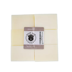 Big Crazy Buffalo Buff Bar front view shows unscented, skin-friendly cleansing for daily use.