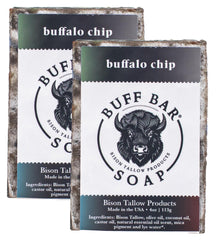 Big Crazy Buffalo Trail Ride Scent soap bar nourishes and refreshes skin after outdoor activities.