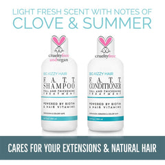Big Kizzy F.A.T.T. features keratin-safe, color-safe formula ideal for treated hair.
