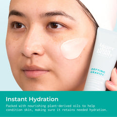 Bigger Than Beauty Defying Gravity sea buckthorn bottle emphasizes hydration and antioxidants
