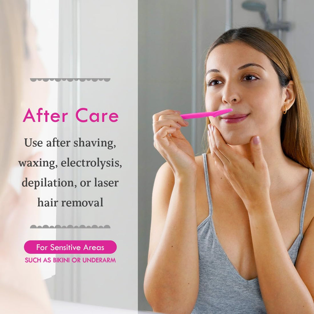Bikini Zone with aloe vera and vitamin E nourishing ingredients