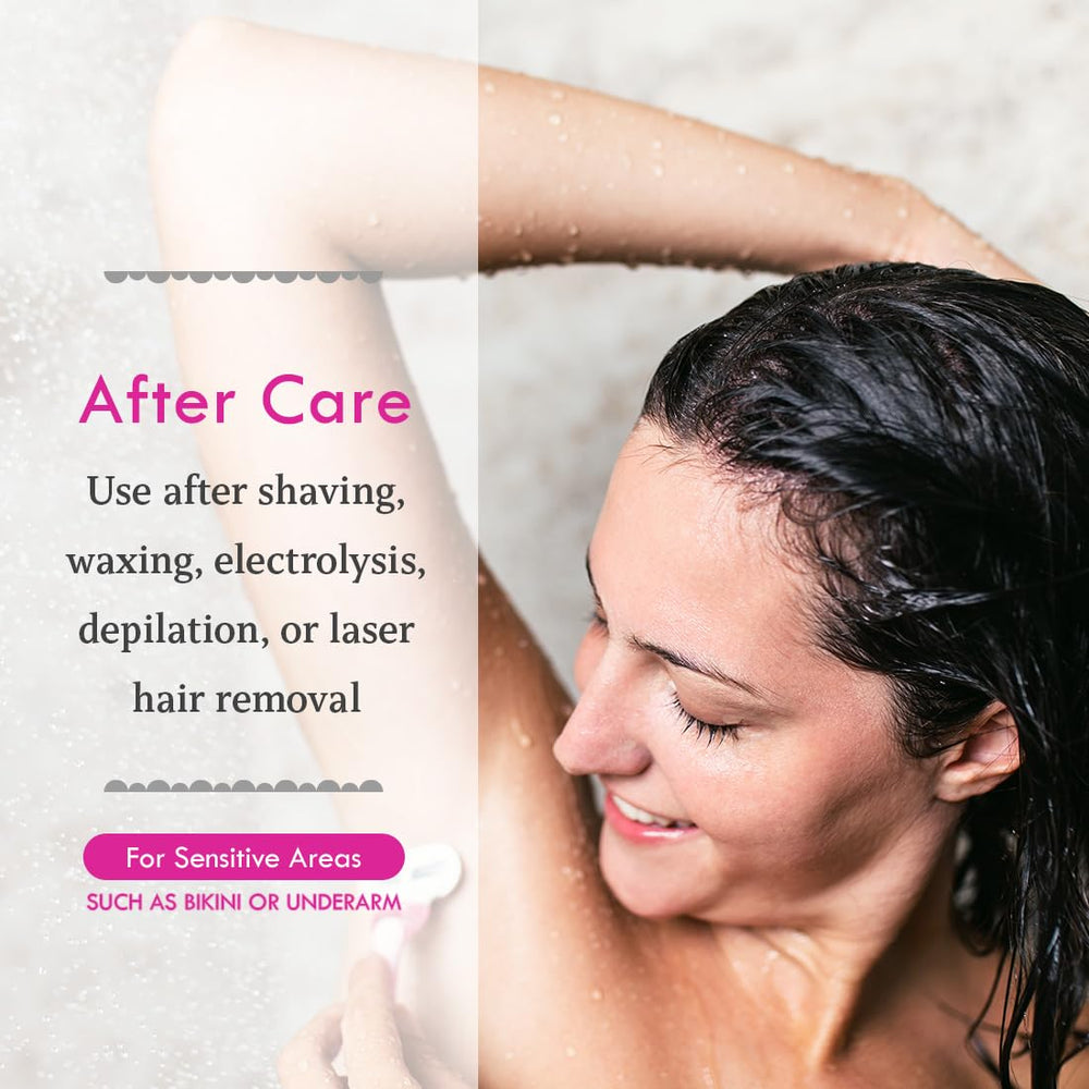 Bikini Zone packaging highlights lidocaine formula for fast relief.