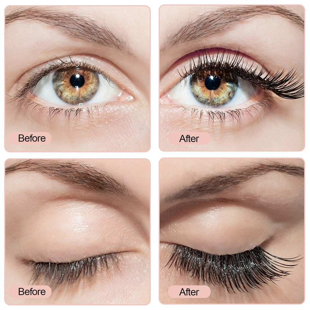 Close-up of handmade magnets on BILEYCHA lashes