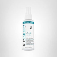Closeup of Billy Jealousy Signature Scruff Mist bottle showing 4 oz size