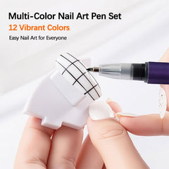 Bimiubimiu mess-free markers keep nails tidy and clean.