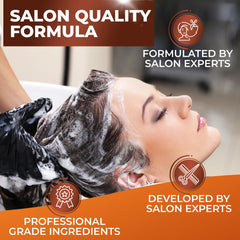 BINGO Hair Care moisture-rich formula promotes lasting hydration and luster.