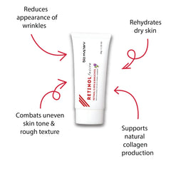 Bio Mystery Retinol Fusion Cream jar highlights moisturization and soothing feel