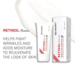 Bio Mystery Retinol Fusion Cream in use during evening routine