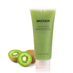 BIOCHEM Fruit Gel Face Scrub packaging shown for daily exfoliation