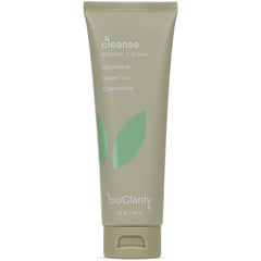 BioClarity face cleanser bottle for a gentle daily cleanse on sensitive skin.