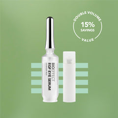 Bioeffect EGF Eye Serum 6ml bottle shown as part of daily eye care.