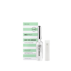 Bioeffect EGF Eye Serum with de-puffer rollerball for a refreshed under-eye area.