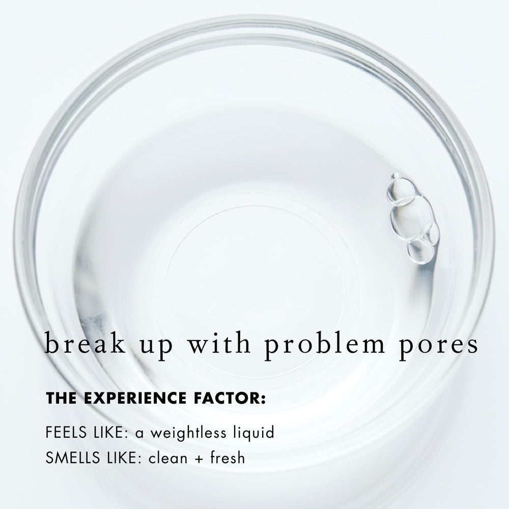 Bioelements Peel Breaker pore-clarity closeup highlighting clear skin benefits
