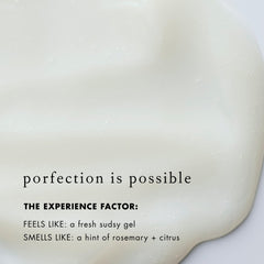 Barrier hydration preserved during cleansing with Bioelements Pore Thing