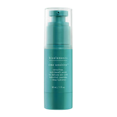 Bioelements Time Sensitive serum bottle shows a gentle, retinol-free anti-aging option.