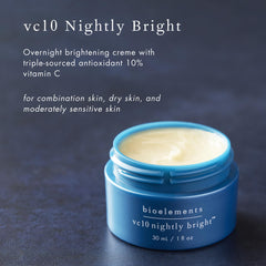 Close-up of Bioelements vc10 Nightly Bright cream texture