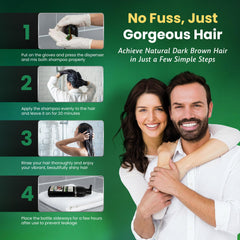 BIOGREEN ROOTS gray coverage before-after highlights natural result