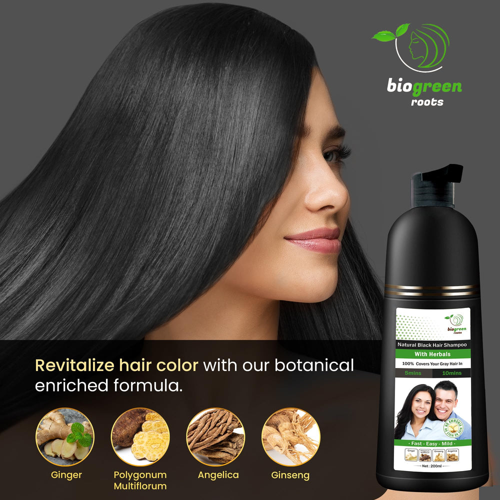 BIOGREEN ROOTS nourishing formula with wheat protein and coconut extract.