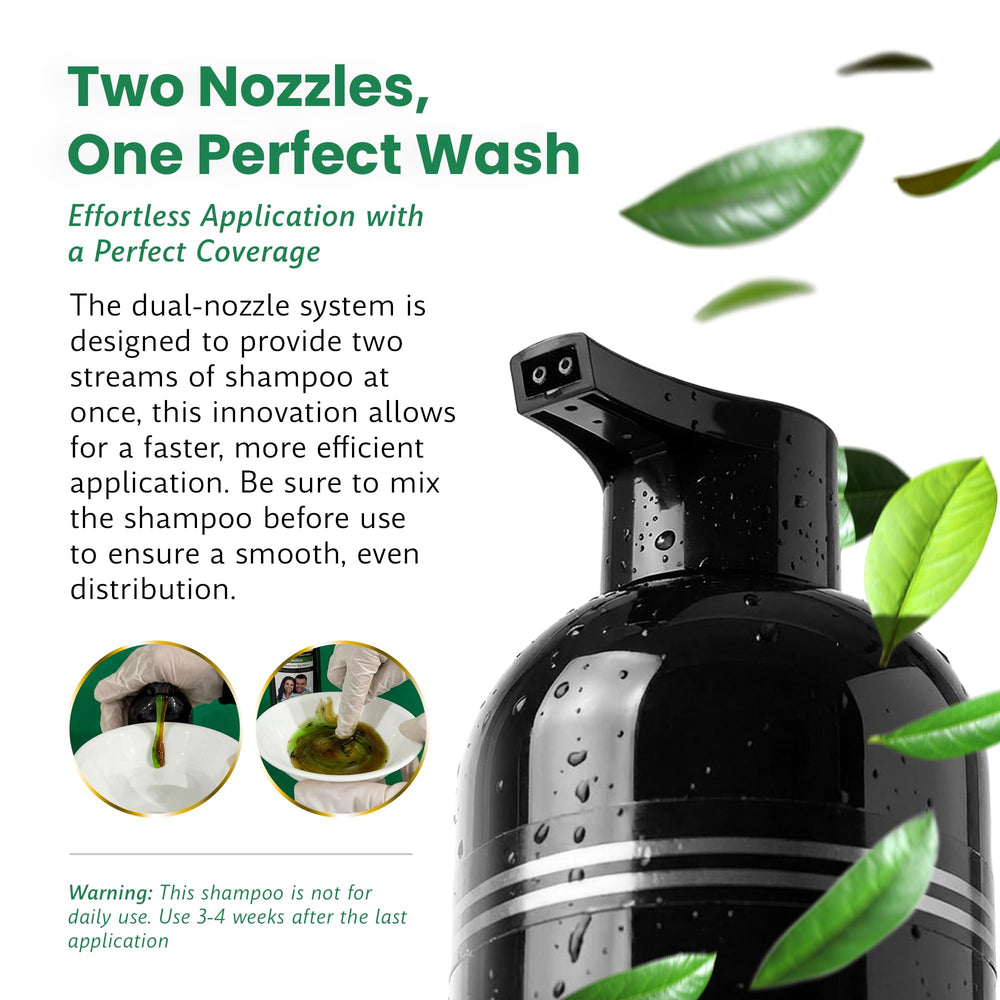 BIOGREEN ROOTS luxurious color shampoo glow offering nourished shine