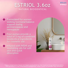 BIOLABS PRO UltraSpa ingredients MSM and shea butter close-up for skin nourishment.