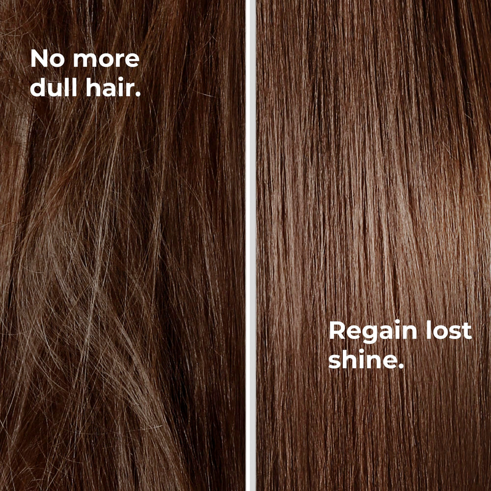 Bioland Argan Oil Shampoo wet-hair scene suggests gentle cleansing for sensitive scalps.