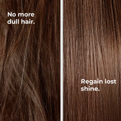 Bioland Argan Oil Shampoo wet-hair scene suggests gentle cleansing for sensitive scalps.