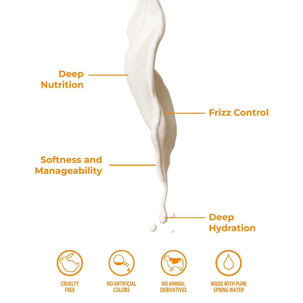 Bioland curl cream defining strands with a smooth, frizz-free finish.
