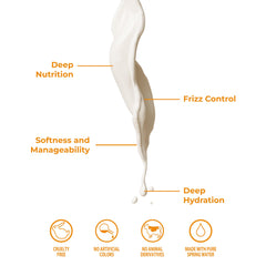 Bioland curl cream defining strands with a smooth, frizz-free finish.