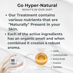 BIONOVA hyaluronic acid moisturization helps hydrate and plump the skin.