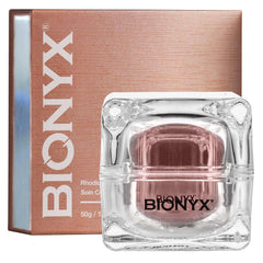 Bionyx Rhodium Complex facial peeling gel bottle for spa-like exfoliation and smooth skin prep.