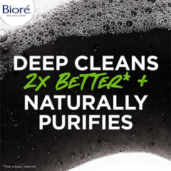 Biore Face Wash draws out impurities, leaving pores refreshed.