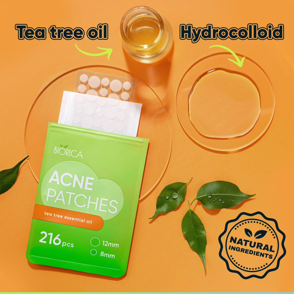 BIORICA tea tree oil patches offer refreshing feel and soothing comfort.