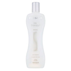 BioSilk Silk Therapy Serum Original 12-oz bottle boosts shine and reduces frizz for daily hair care