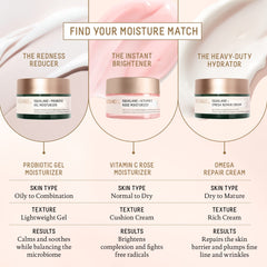 BIOSSANCE Damascus rose-nourished cream for a gentle routine