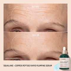 BIOSSANCE hyaluronic acid and squalane visuals highlight moisture retention