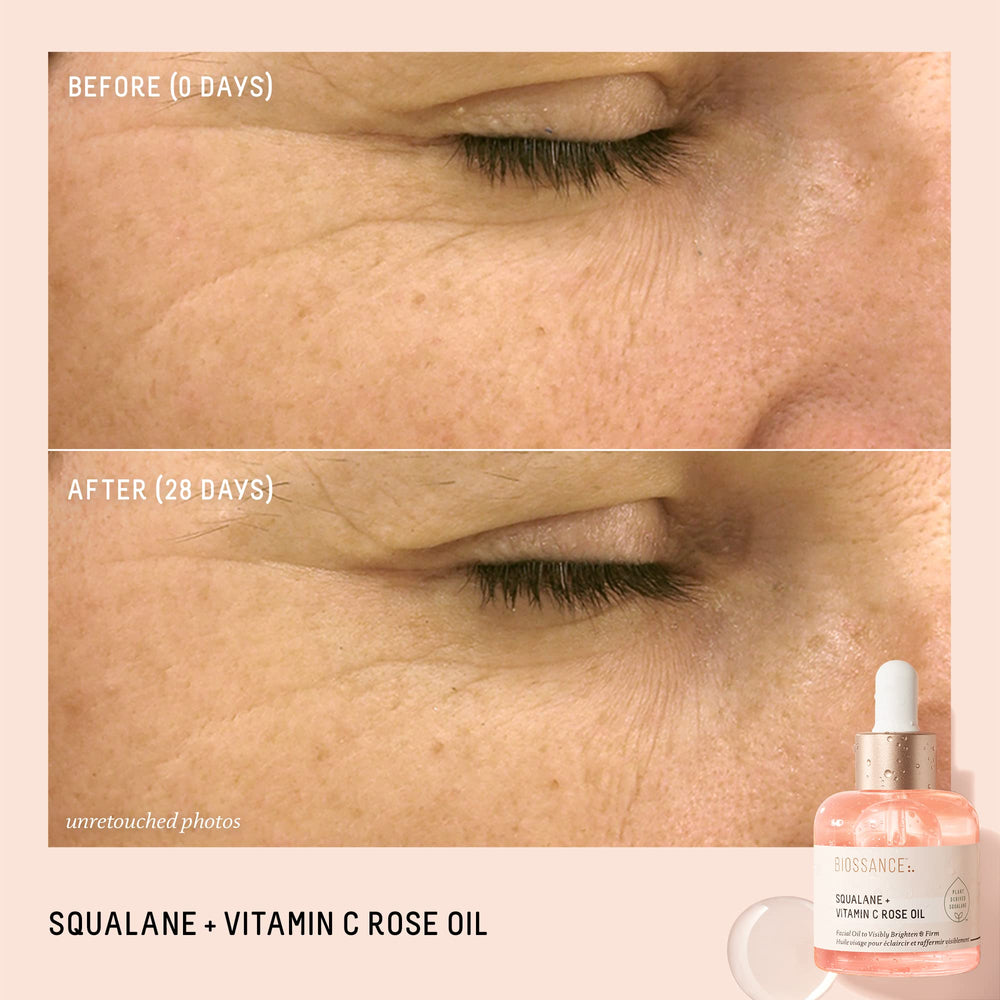 BIOSSANCE Rapid Radiance Set forearm swatch demonstrates smooth texture