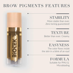 PMU and microblading compatible Ibiza pigment delivers stable color results