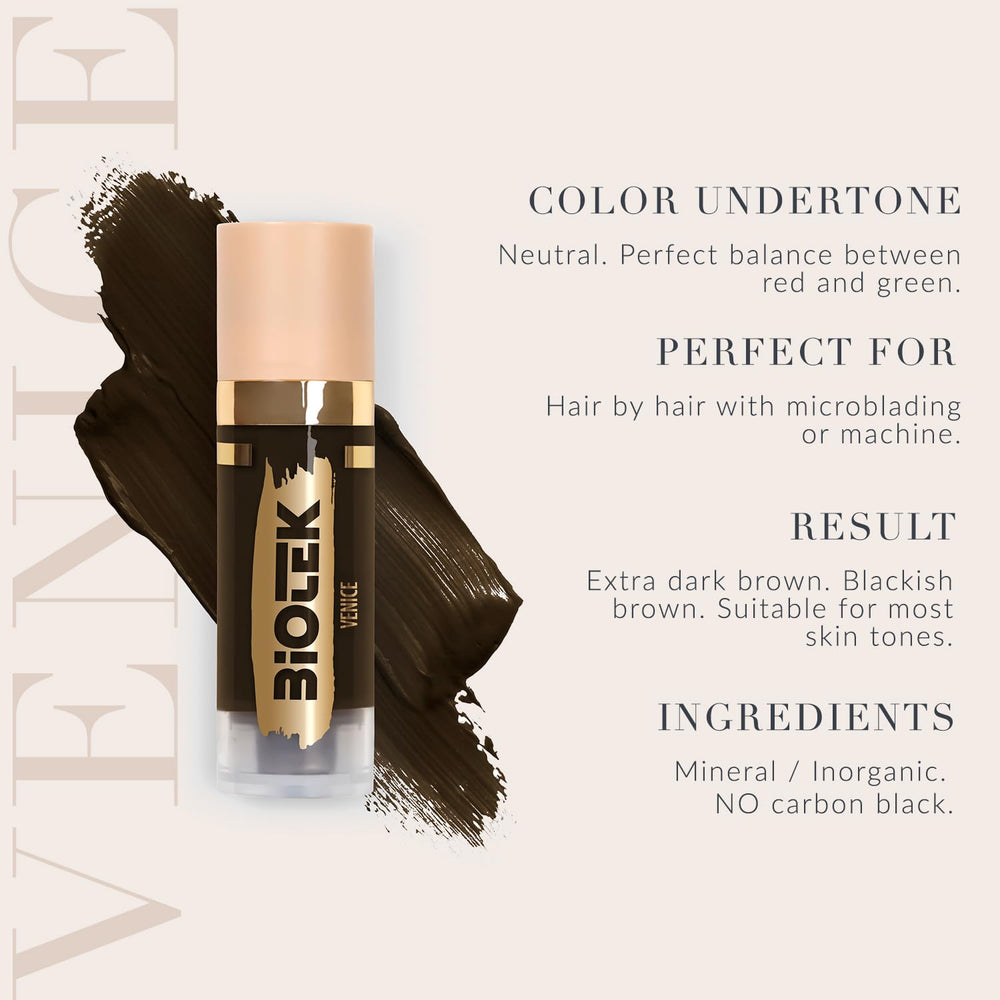 Biotek Venice creamy texture for smooth pigment deposition